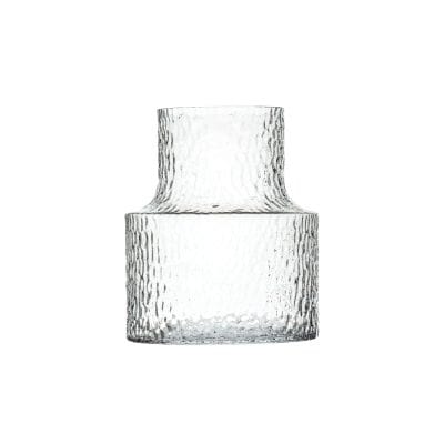 Kolonn Vas Mellan Höjd 20cm Klar Skruf Glasbruk