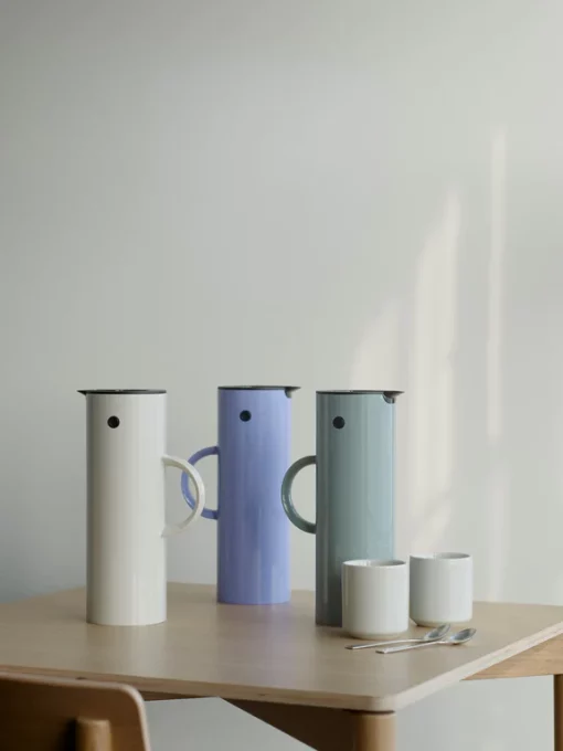 STELTON EM77 Termoskanna 1 liter Dusty green - Bild 2