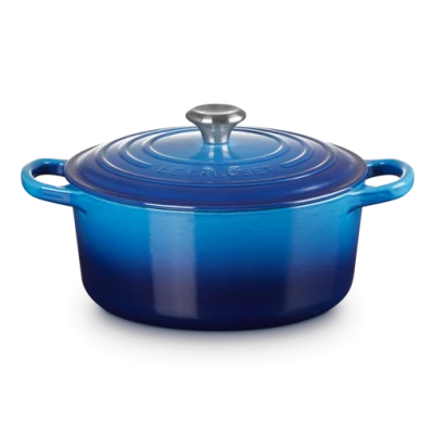 Rund Gryta Signature 26, 5,3 Liter Azure Från Le Creuset
