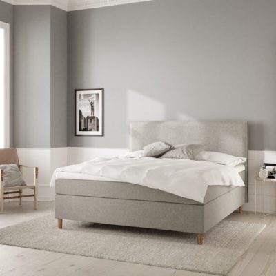 Lento Kontinentalsäng 160*200cm Inklusive Bäddmadrass och Ben Från Wonderland Beds