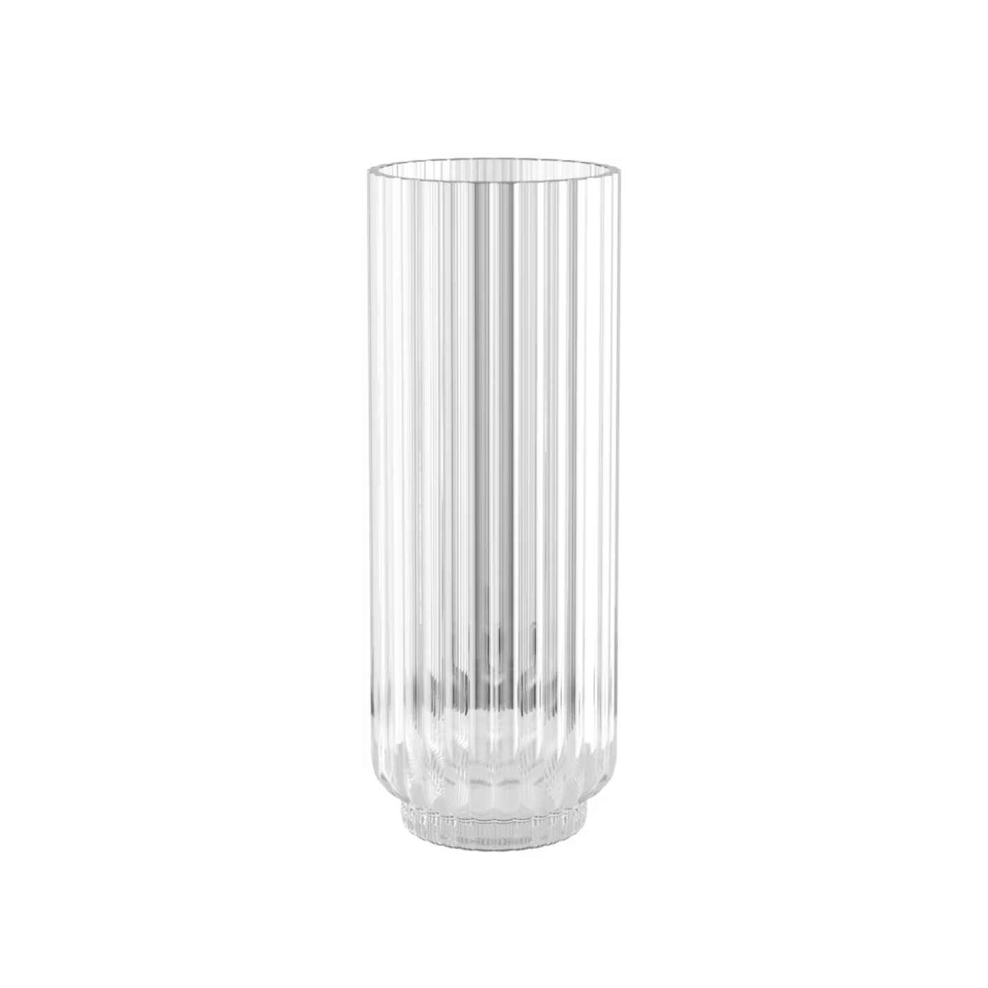 BERNADOTTE Vas, Glas Rund Höjd 22,5cm – design inspirerad av Sigvard Bernadotte Från GEORG JENSEN