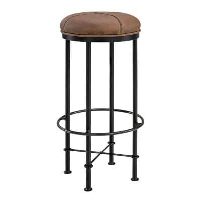 EVAN Barstol Skinn Matt Light brown Från Artwood