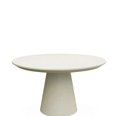 Cloud Matbord Ivory Mist Ek, Runt 130cm Från Artwood