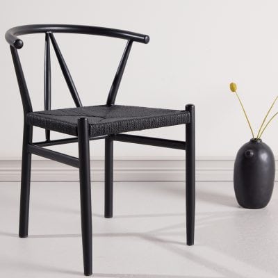 Alfons Matstol Svart Från Venture Design