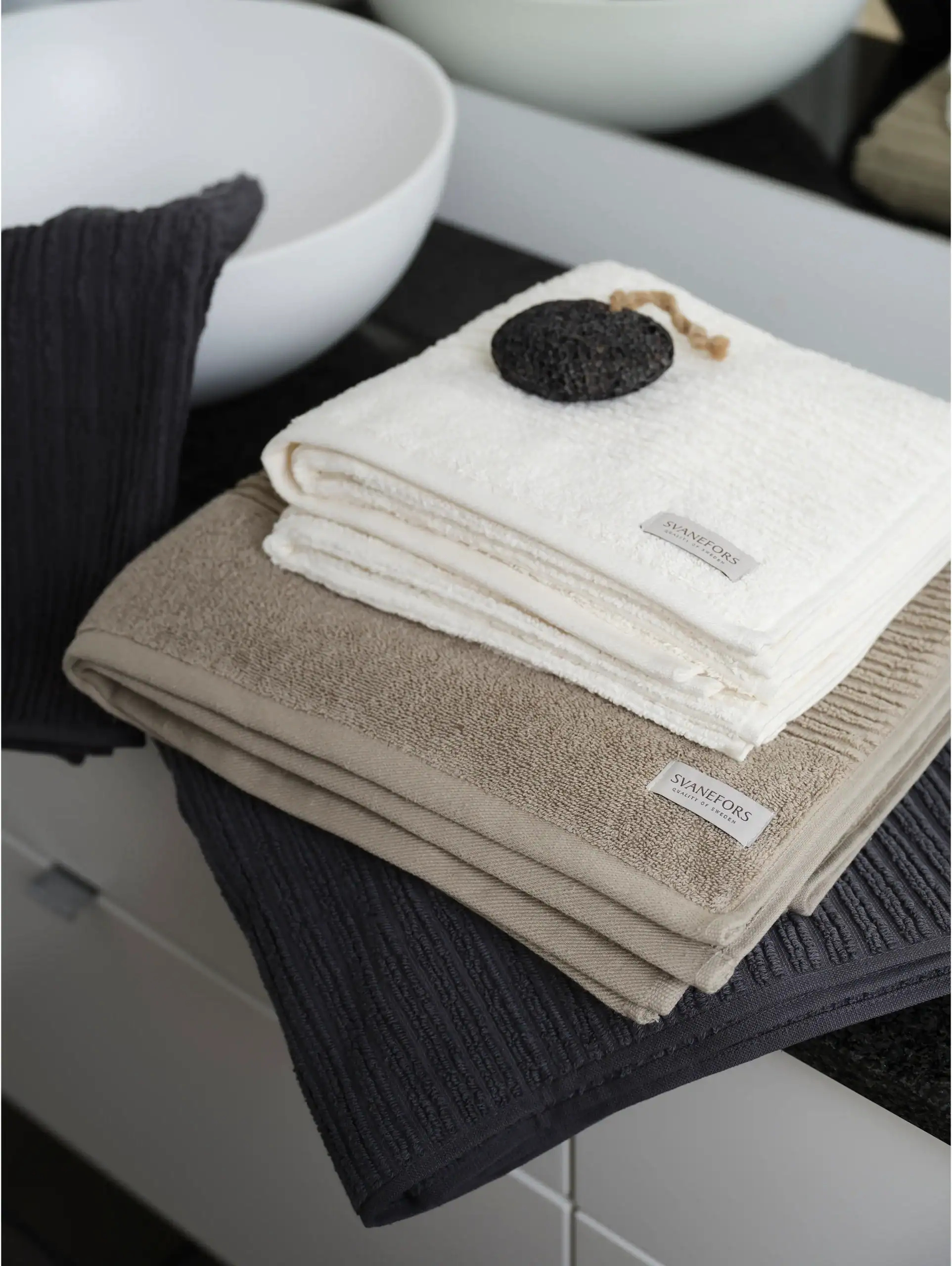 Lea Badlakan Offwhite 100x150cm Svanefors - Bild 3