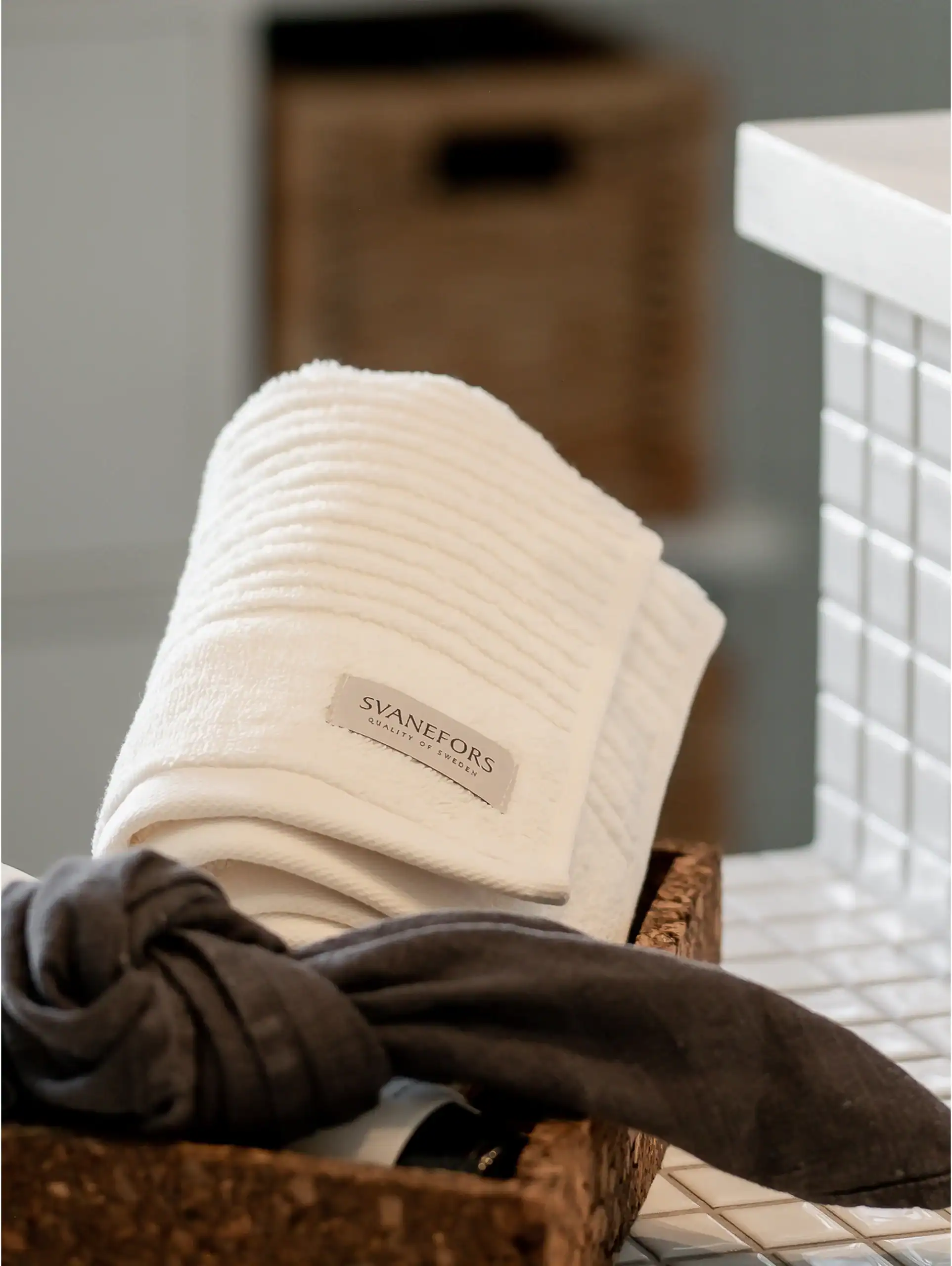 Lea Badlakan Offwhite 100x150cm Svanefors - Bild 4