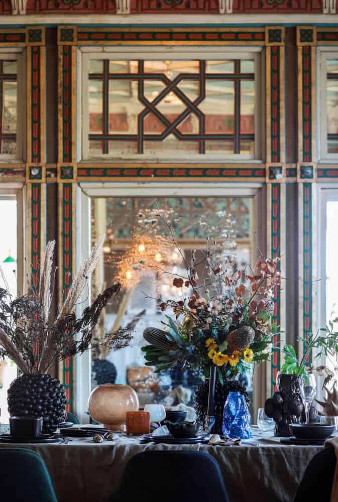 Celeste Vas Vit H26cm Från BYON - Bild 3