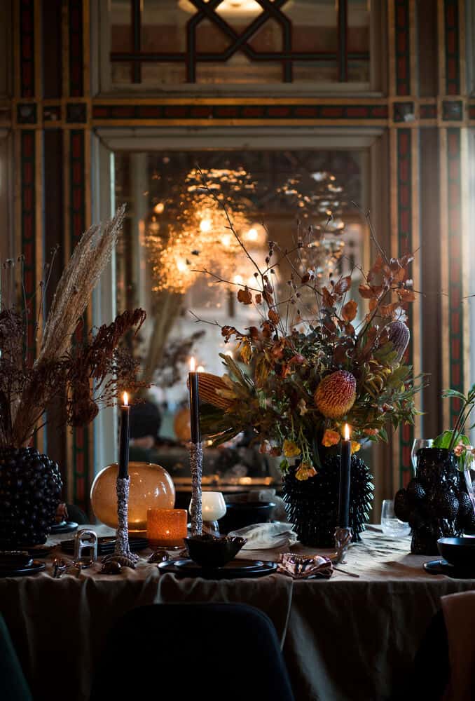 Celeste Vas Vit H26cm Från BYON - Bild 2