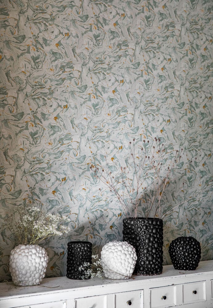 Celeste Vas Vit H26cm Från BYON - Bild 4