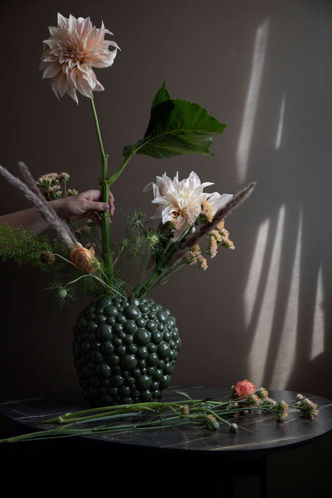 Celeste Vas Grön H26cm Från BYON - Bild 11