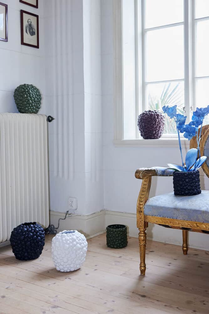 Celeste Vas Grön H26cm Från BYON - Bild 7