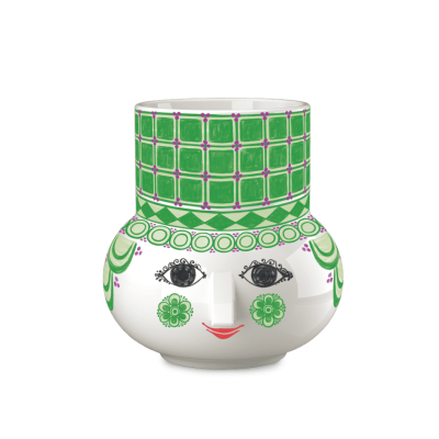 Olga Blockljusstake Grön H12cm Björn Wiinblad