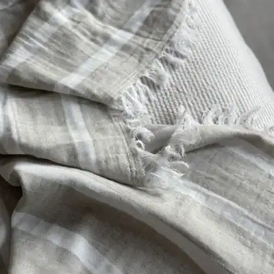 ÖVERKAST Olivia, Linne 260*260cm Från By Wille