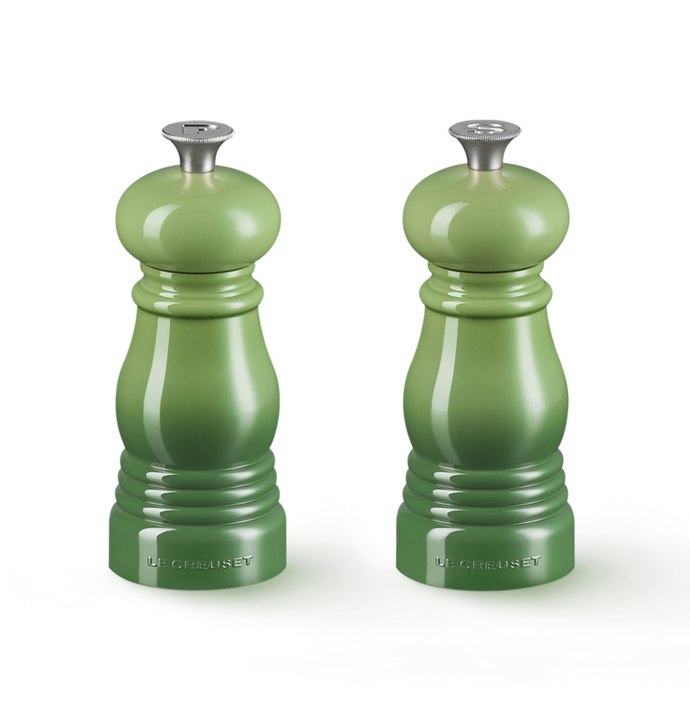Salt- & Pepparkvarnset 11cm, Bamboo Green Från Le Creuset