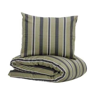 Heestrand Bäddset Grön Satin 150*210cm Lord Nelson