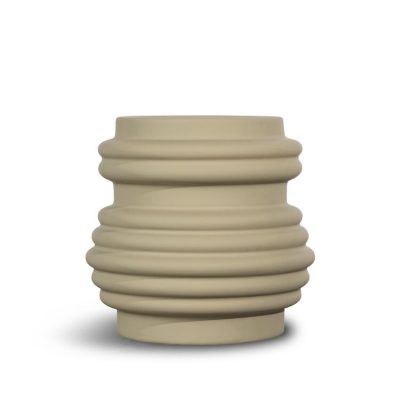 Mila Kruka Beige H15cm Från BYON