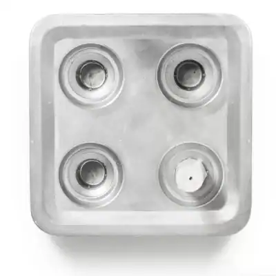 Stumpastake Fyran Obehandlad Aluminium Från Born in Sweden