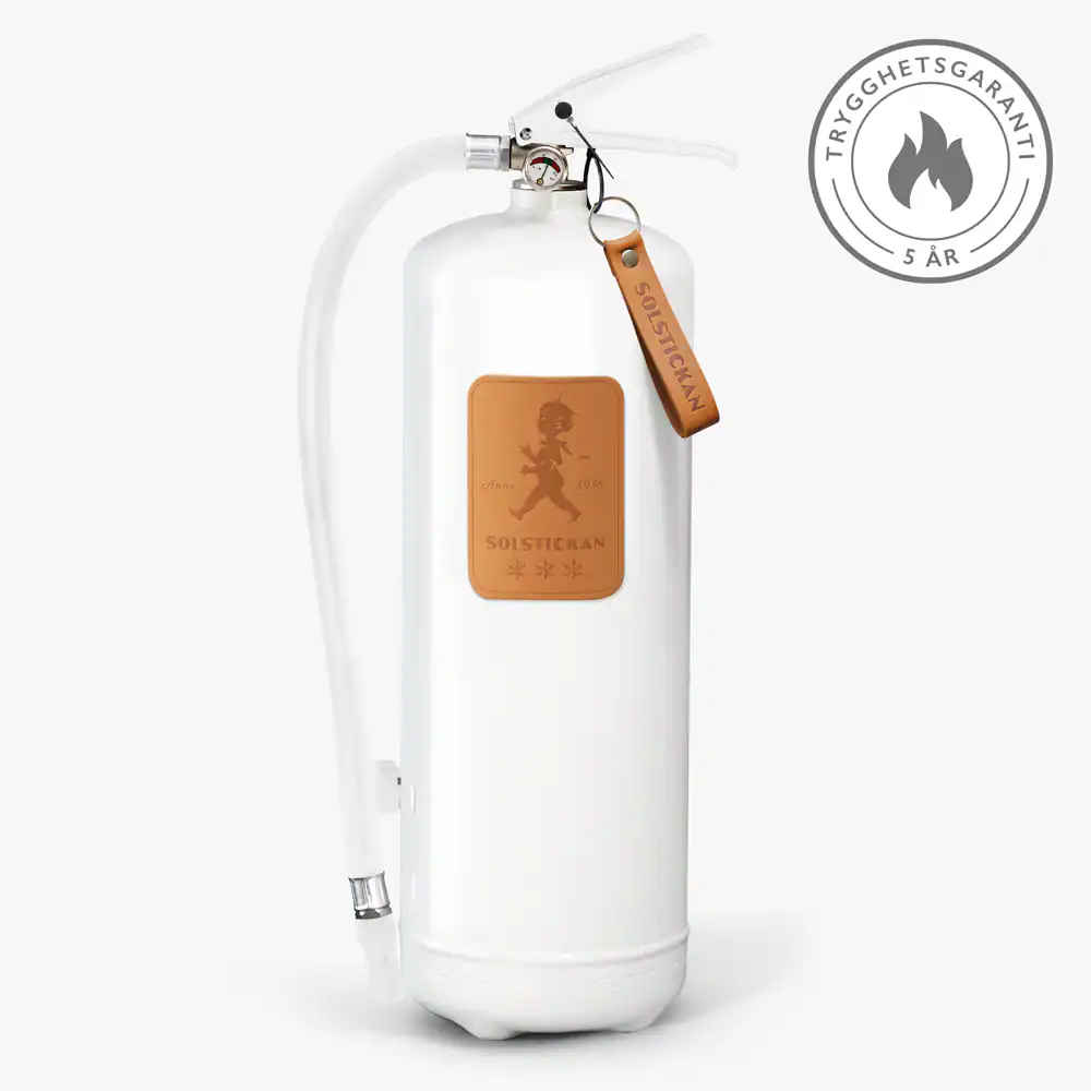 Solstickan Brandsläckare 6 kg Ljusbrunt läder - Bild 7