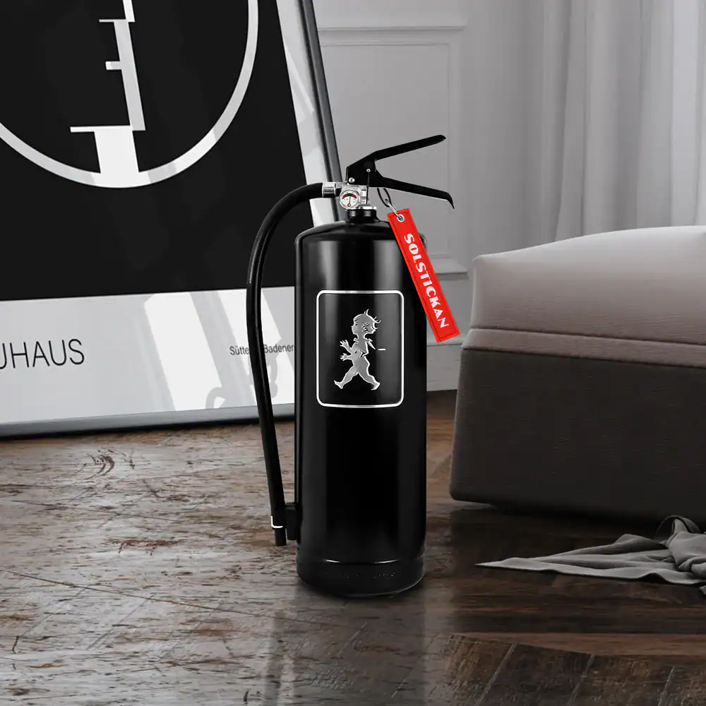 Solstickan Brandsläckare 6 kg Svart/Svart