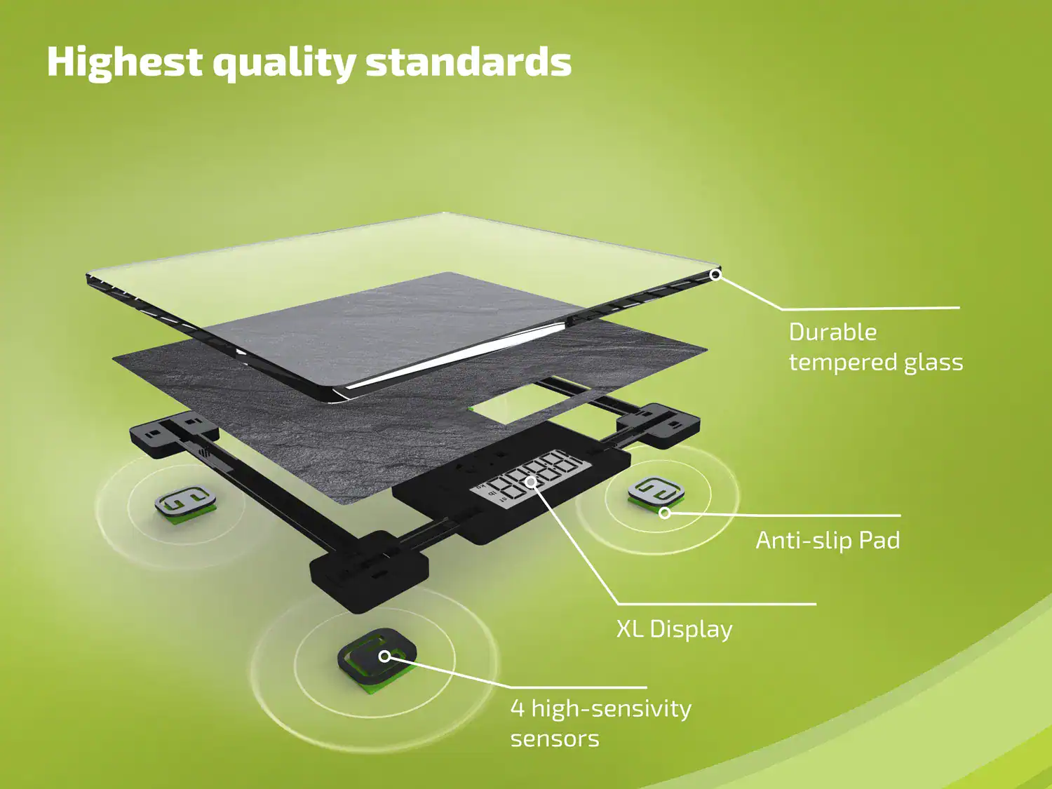 Style Sense Compact 300 Personvåg Skiffergrå från Soehnle - Bild 9