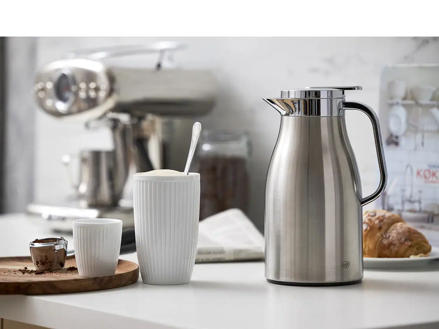 Skyline Termoskanna 1 liter Matt stål från Alfi - Bild 2