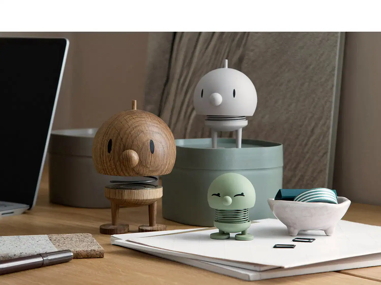 Bumble Soft Olive Höjd 6cm Hoptimist - Bild 3