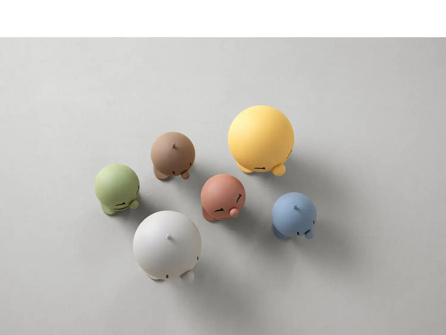 Soft Bumble Sky Small Höjd 7cm Hoptimist - Bild 4