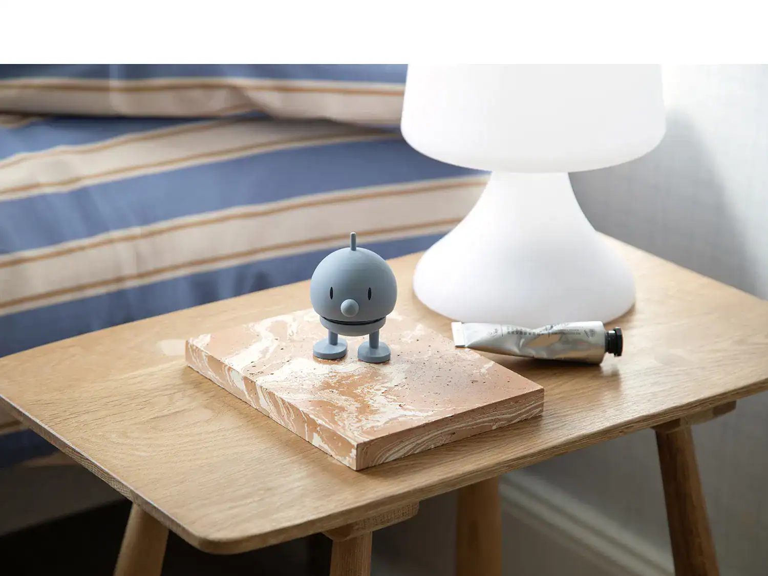 Soft Bumble Sky Small Höjd 7cm Hoptimist - Bild 3