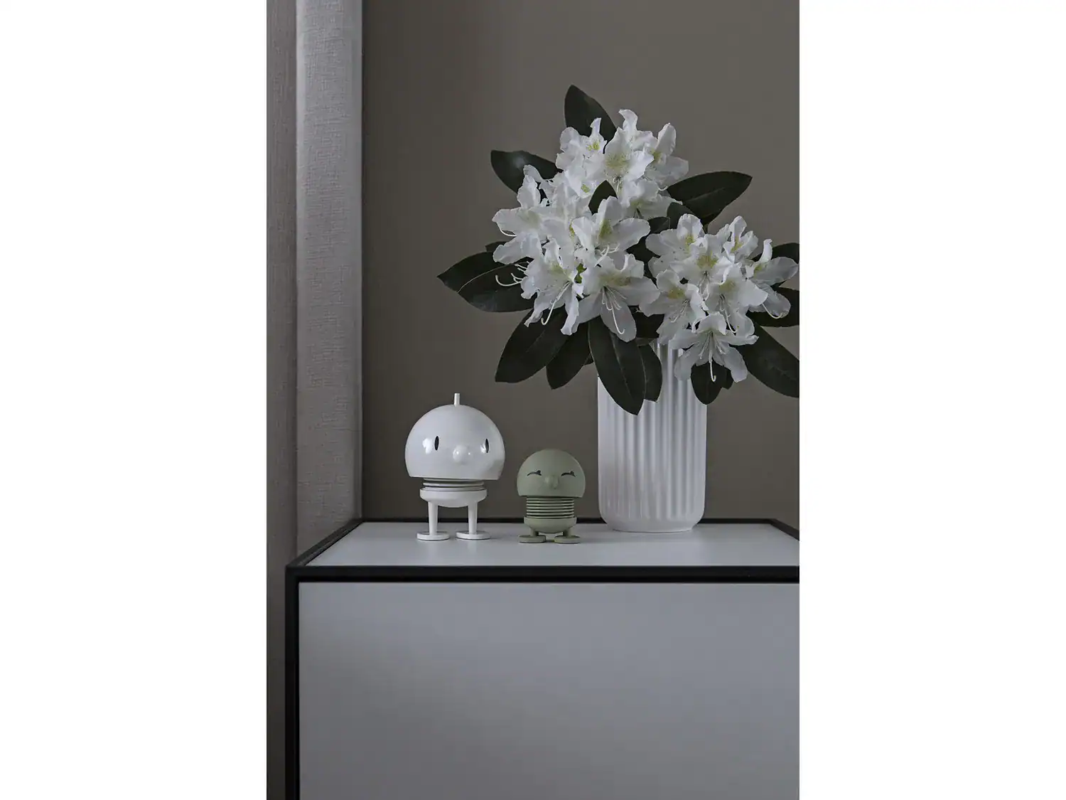 Bumble Soft White Medium Höjd 10cm Hoptimist - Bild 3