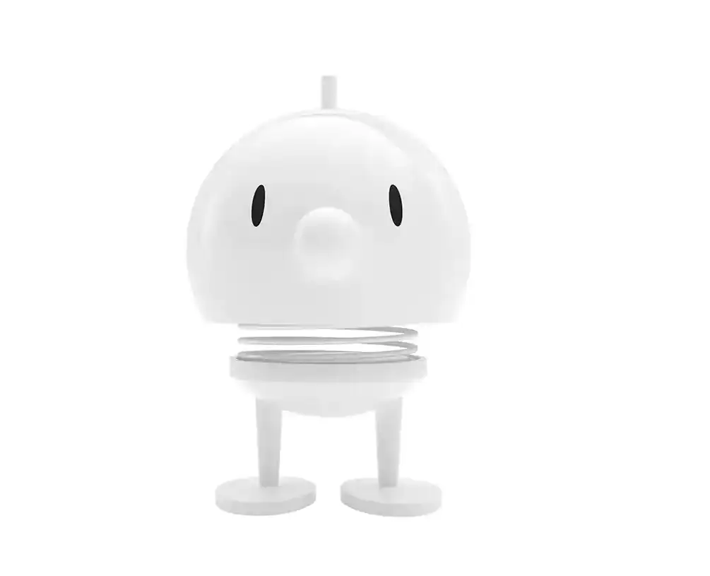 Bumble Soft White Medium Höjd 10cm Hoptimist