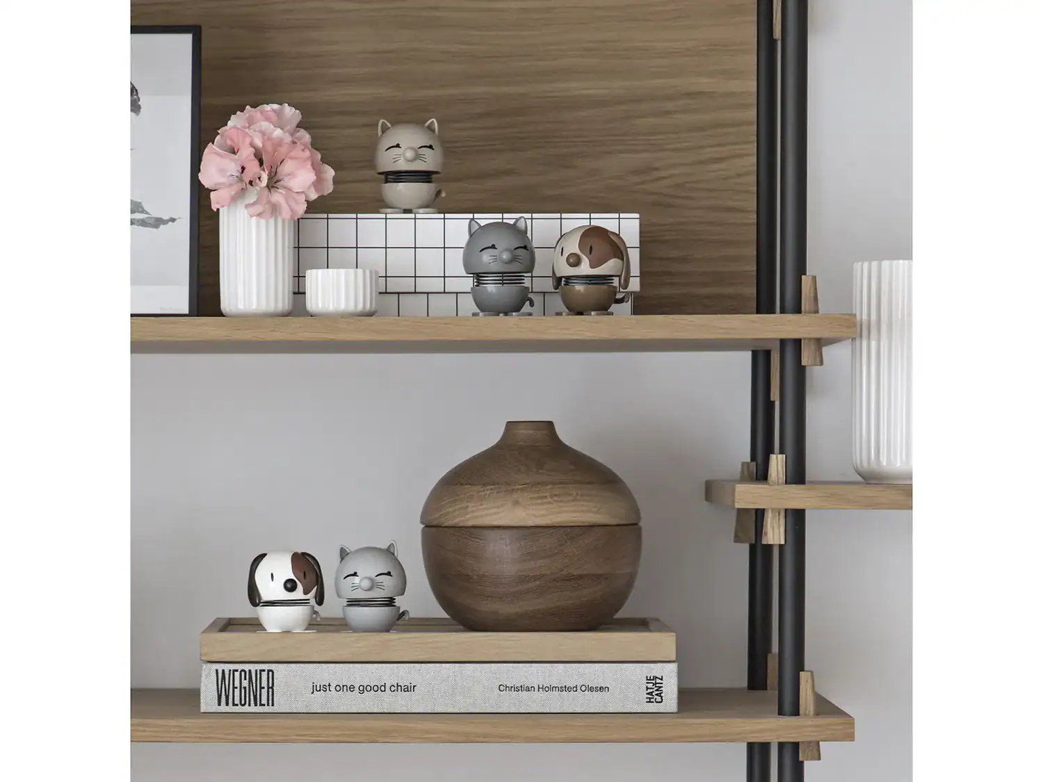 Cat Bumble Light Grey Small Höjd 7cm Hoptimist - Bild 7