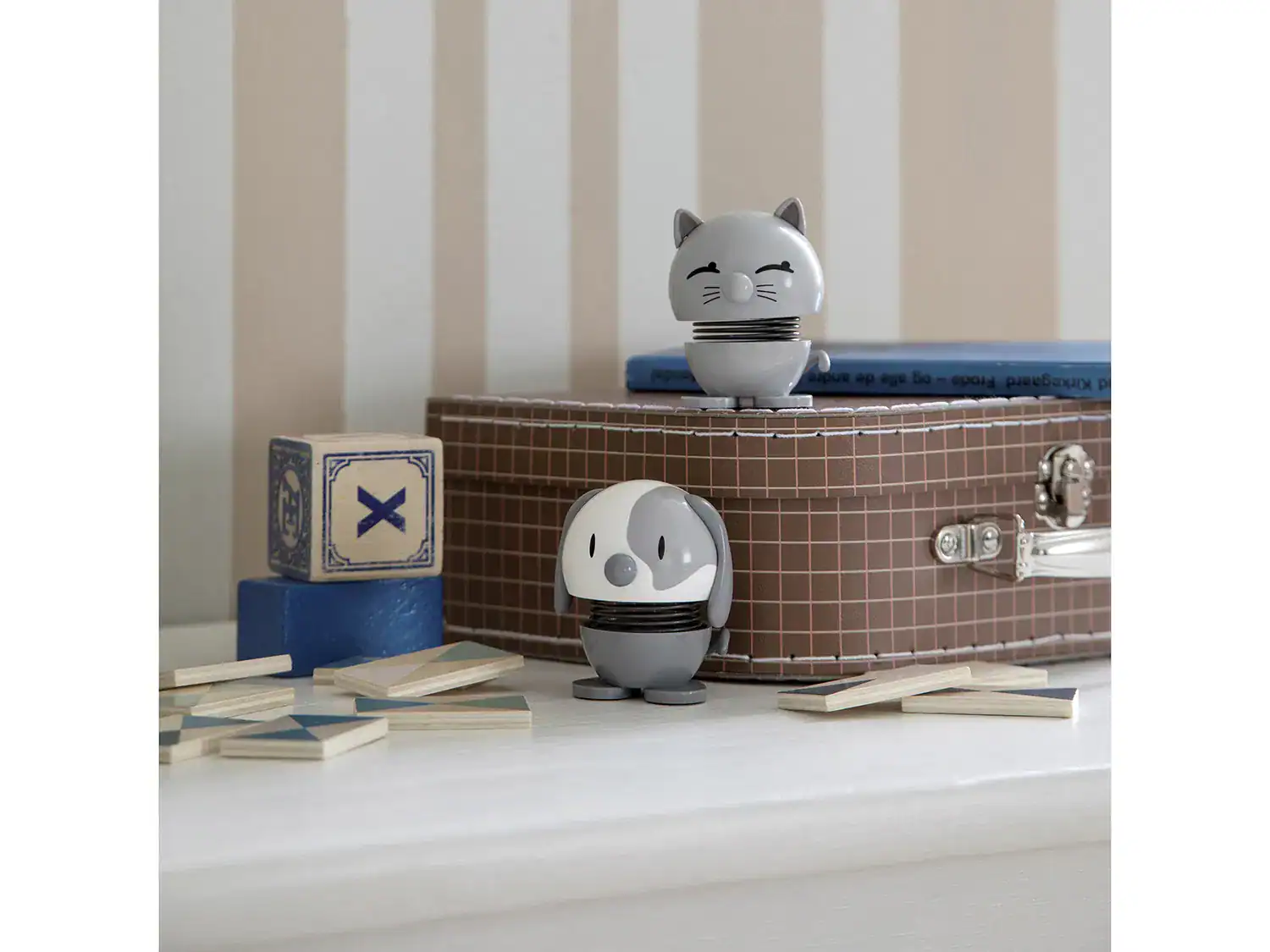 Cat Bumble Light Grey Small Höjd 7cm Hoptimist - Bild 5