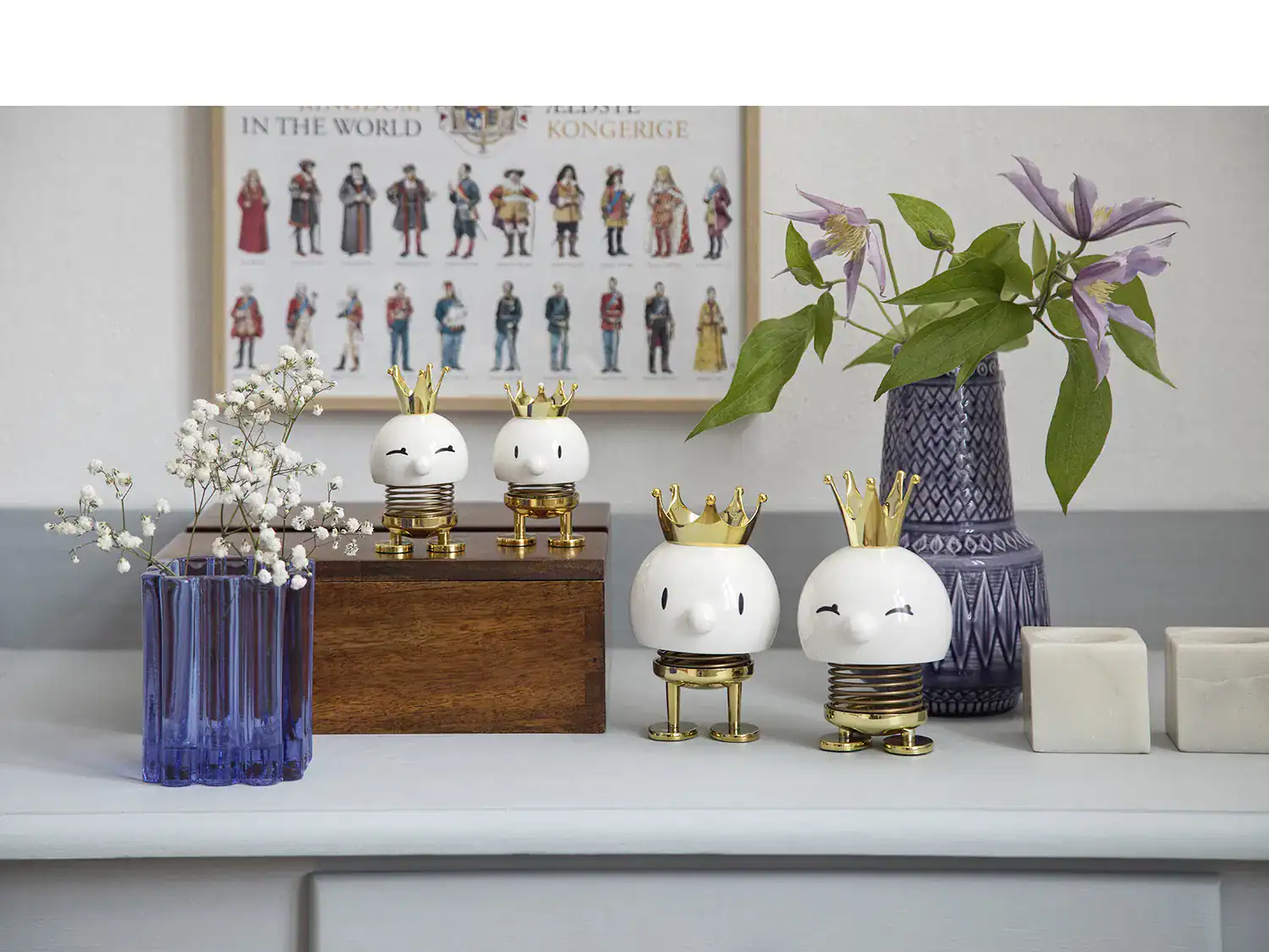 Prince Bumble White Small Höjd 8cm Hoptimist - Bild 6