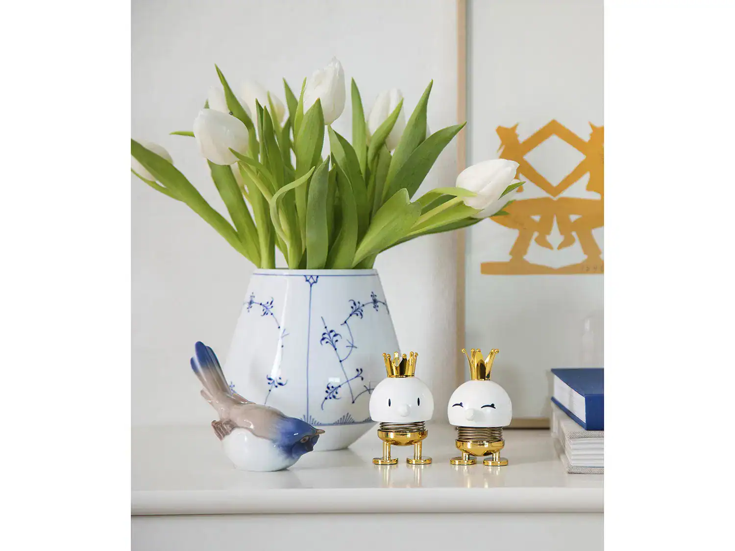 Prince Bumble White Small Höjd 8cm Hoptimist - Bild 3