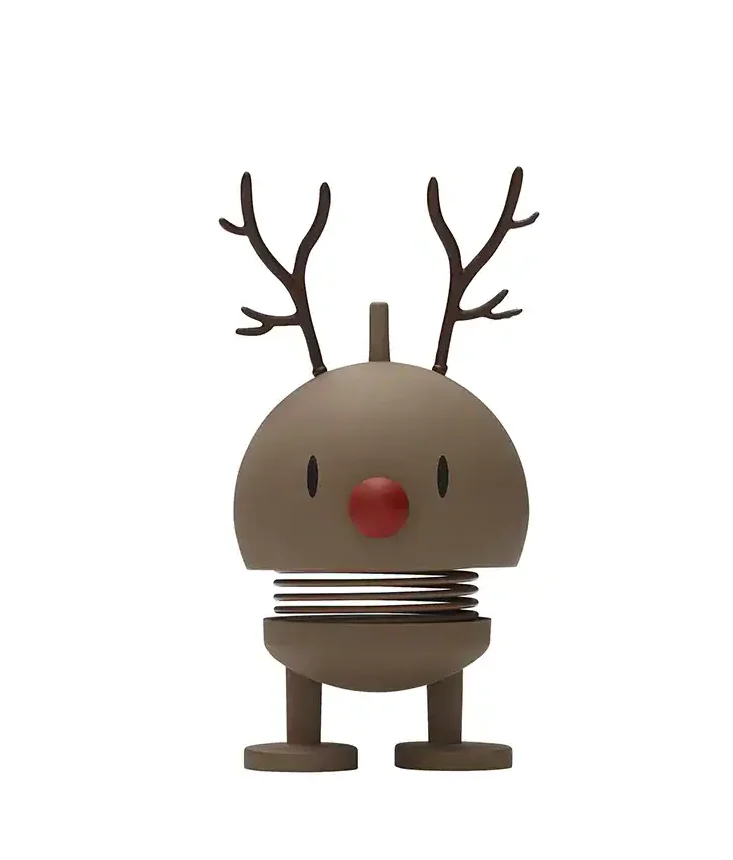 Reindeer Soft Bumble Choko Small Höjd 9cm Hoptimist