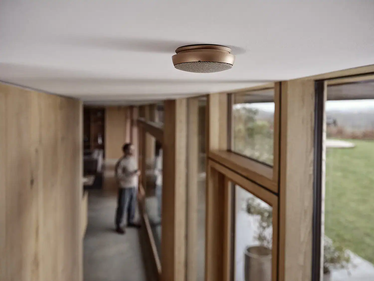 Brandvarnare Optisk Koppar Dia 10 cm Från Jacob Jensen - Bild 7