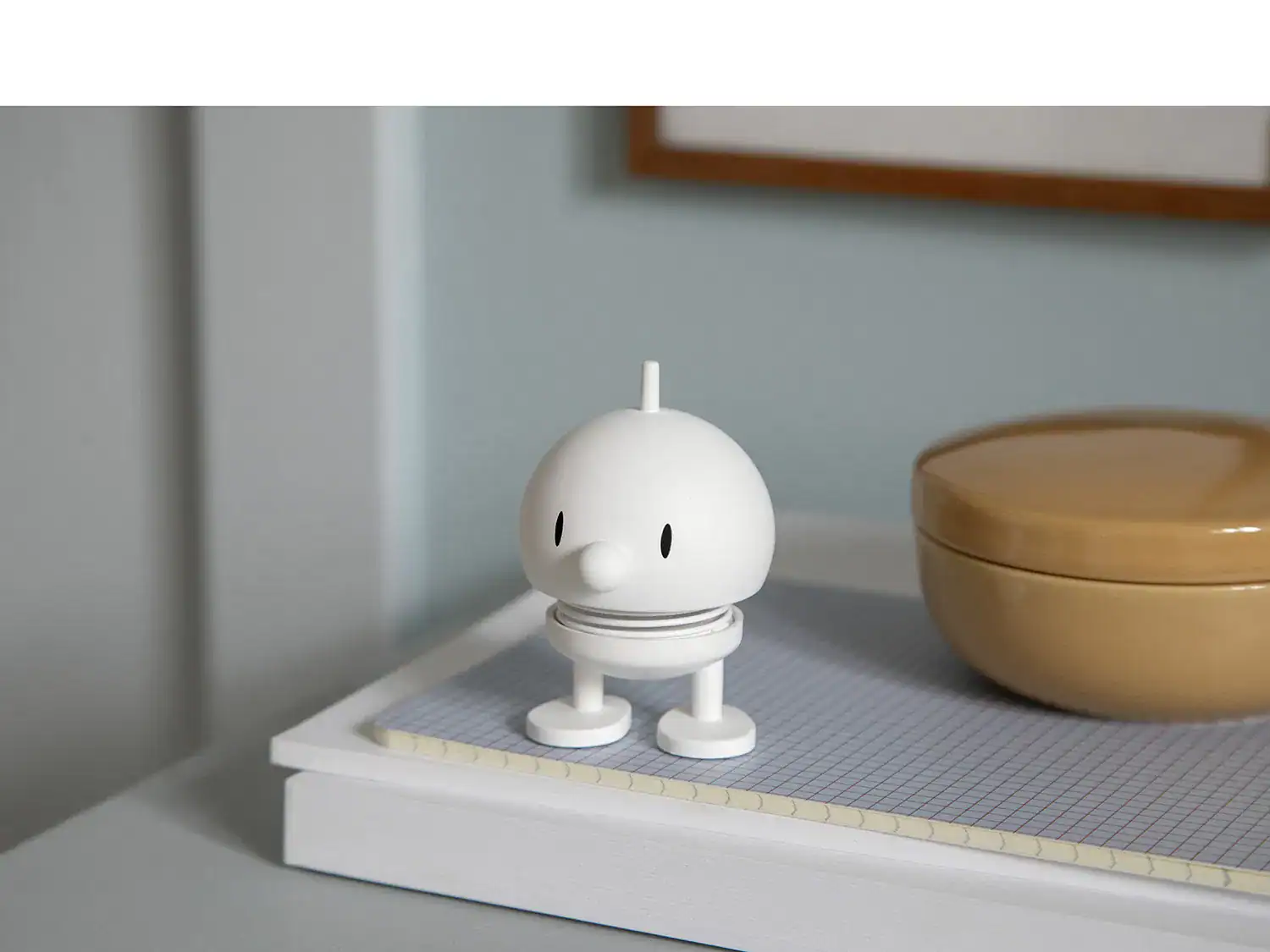 Bumble Soft White Small Höjd 7cm Hoptimist - Bild 4