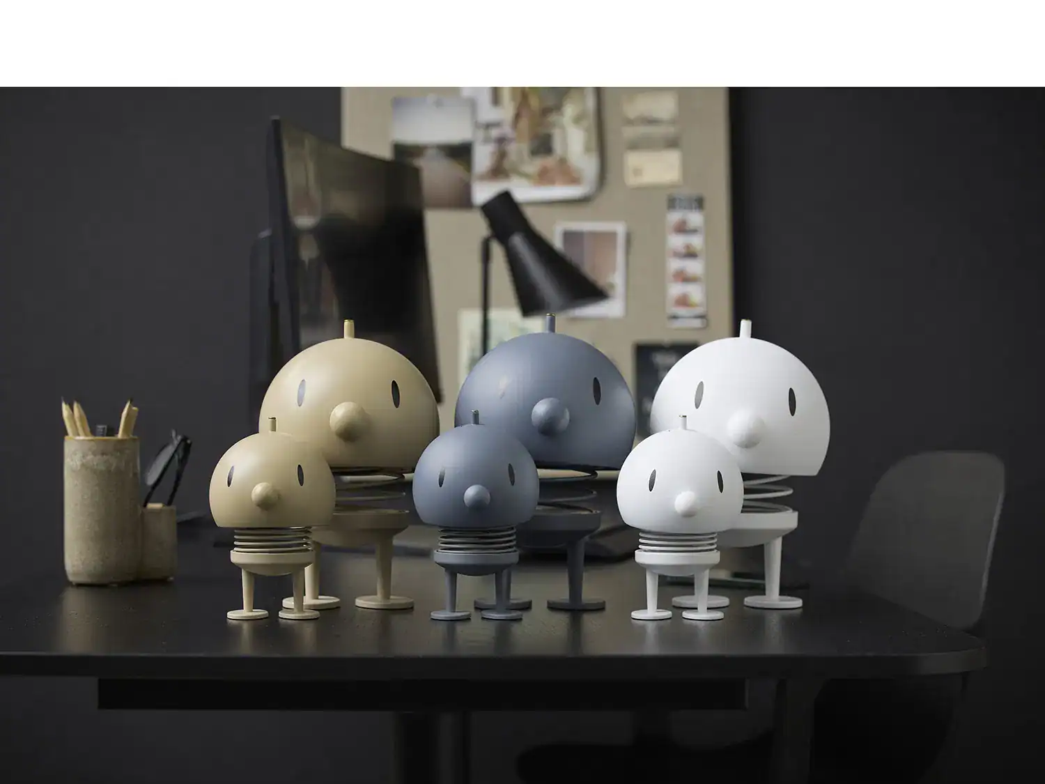 Soft Bumble Speaker Soft White Large med Högtalare Blutooth Höjd 15cm Hoptimist - Bild 4