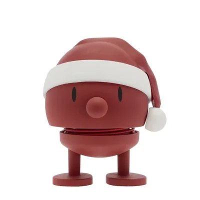 Santa Soft Bumble Röd Small Höjd 7cm Hoptimist