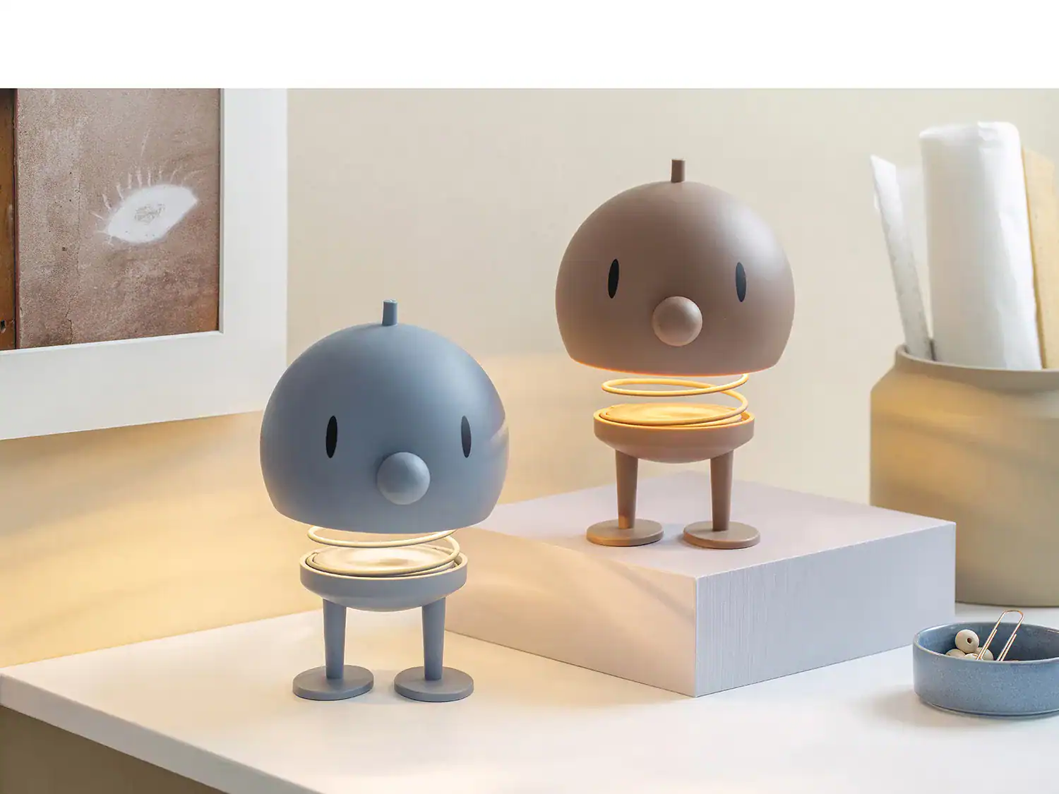 Soft LED lampa Choko XL Höjd 23cm Hoptimist - Bild 10