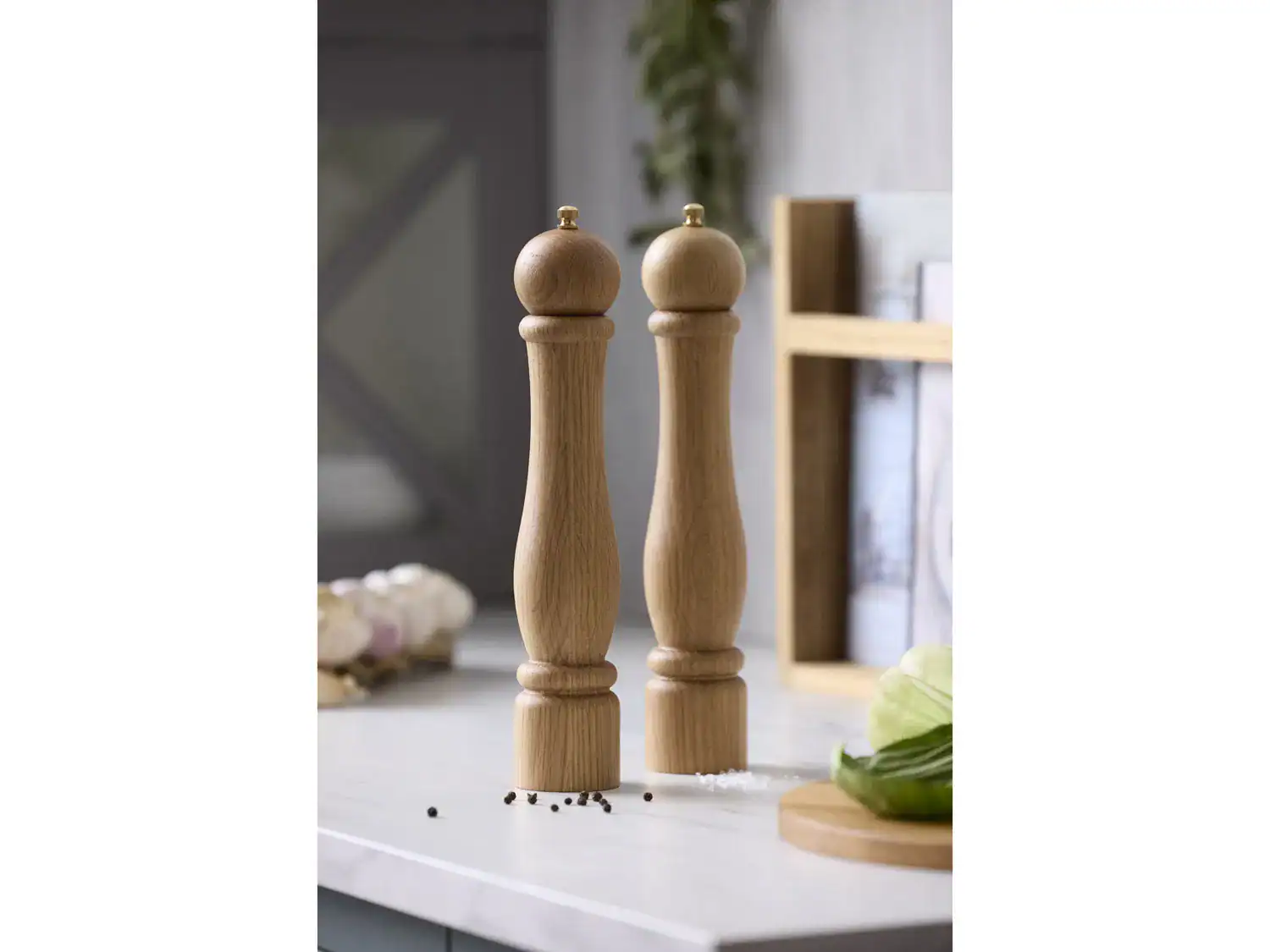 Douron Kvarn Salt eller Peppar, Ek Natur H30cm från Pillivuyt Gourmet - Bild 3