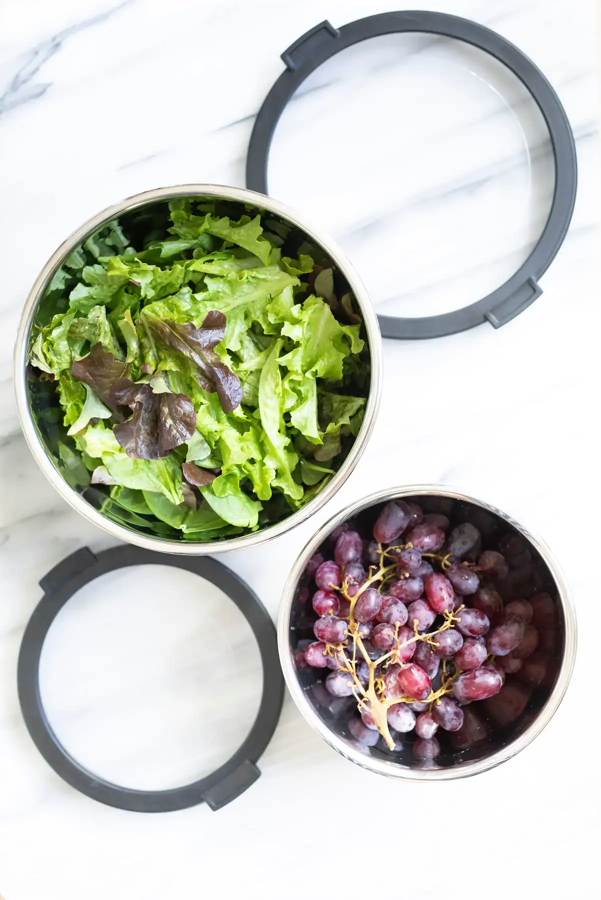 Belle Bunke 2 st med genomskinligt lockfrån Dorre - Bild 2