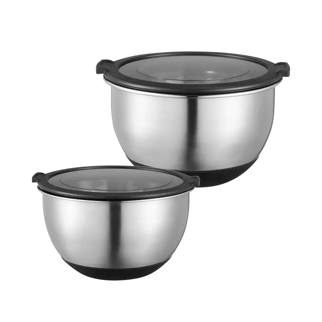 Belle Bunke 2 st med genomskinligt lockfrån Dorre