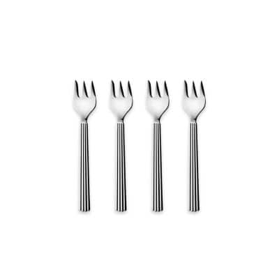 BERNADOTTE Tårtgafflar set, 4 st från Georg Jensen, Design Sigvard Bernadotte