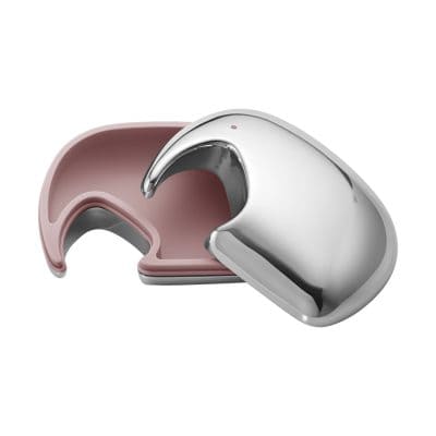 ELEPHANT ask, Rosa Blankpolerat rostfritt GEORG JENSEN
