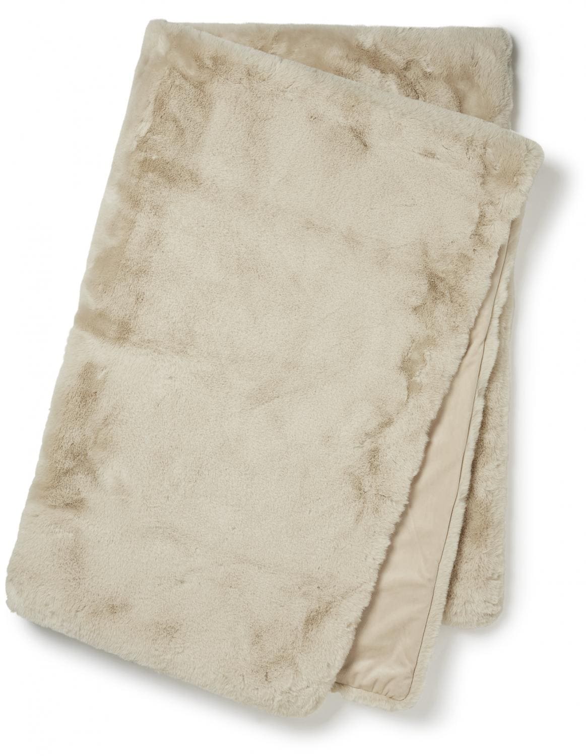 Fluffy Blanket Beige 180*120cm från Skinnwille - Bild 4