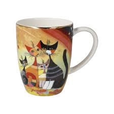 Mugg/Kopp Rosina Wachtmeister Gatti in autunno 40cl Från Goebel