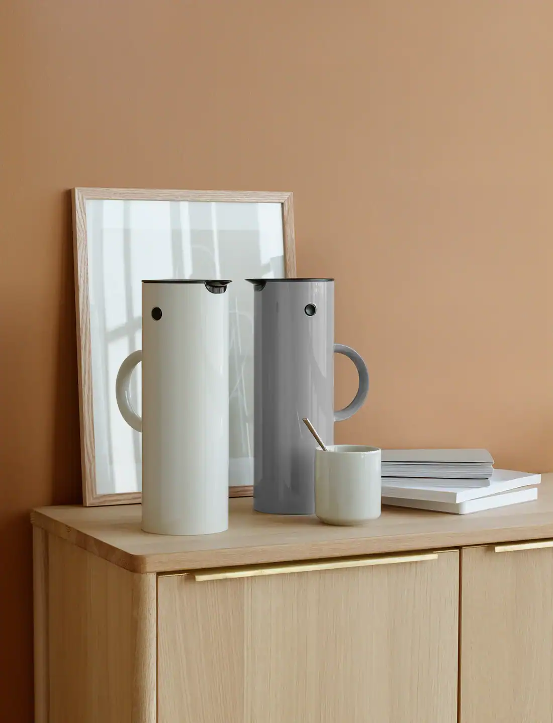 STELTON EM77 Termoskanna 1 liter Färg: Sand - Bild 6