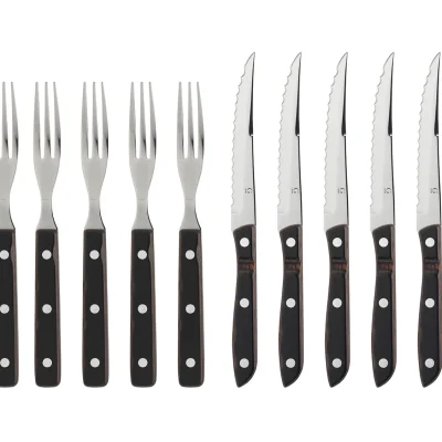 Old Farmer Classic Steakbestick/grillbestick 12-delar BrunTrä/Stål Från Gense