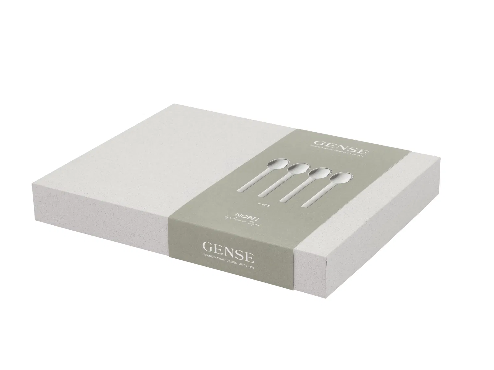 Nobel Bordssked 4-Pack 16,5 cm Matt/Blankt Stål Från Gense Design: Gunnar Cyrén - Bild 3